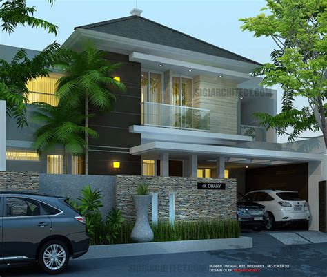 45+ Desain Rumah Mewah Modern Tropis Background