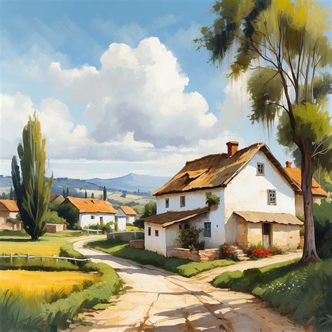 Country Painting Art Free Stock Photo - Public Domain Pictures