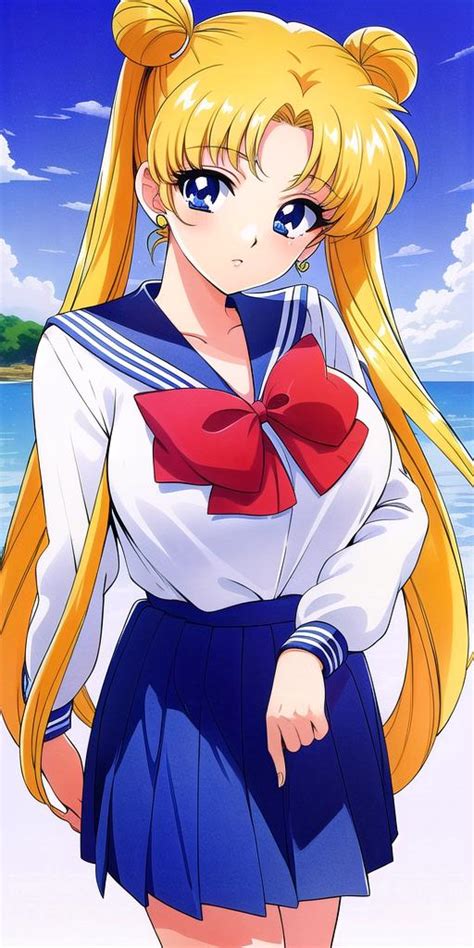 AI Art LoRA Model: Usagi Tsukino (fanart) - Sailor Moon | PixAI