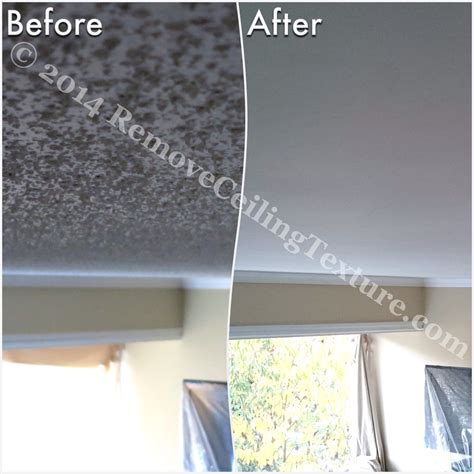 Ceiling Texture Removal at 1st Ave Vancouver – Living Room (3 ...