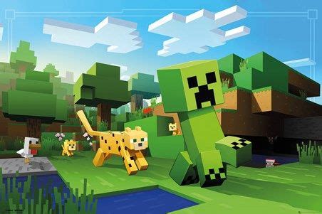 Charged Creeper, Minecraft Poster - Buy Online Minecraft Kunst, Minecraft Gifts, Minecraft Room ...