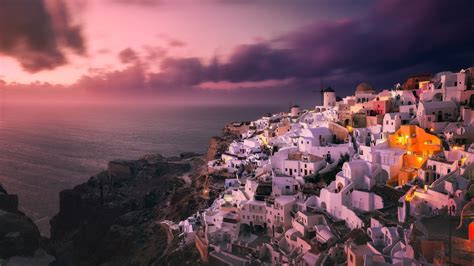 1920x1080 Resolution Santorini Island Greece 1080P Laptop Full HD ...