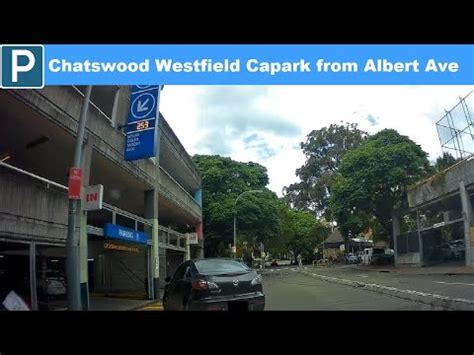 【Sydney Parking】 Chatswood Westfield Capark Entry from Albert Ave - YouTube