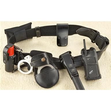 Used British Police Belt with Accessory Holders - 175347, Military ...