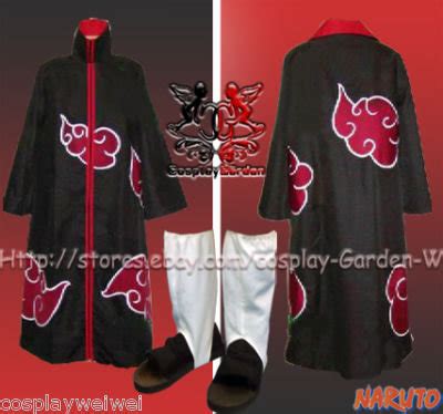 NARUTO Cosplay Akatsuki member's Cloak Costume Shoes | #37963049