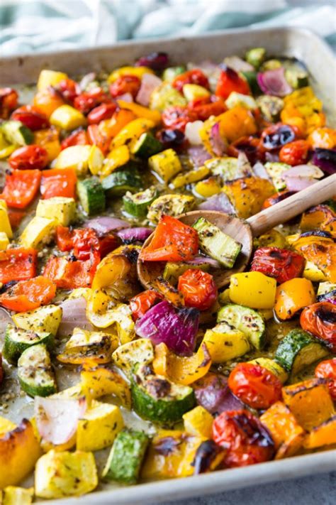 Roasted Greek Vegetables - Easy Peasy Meals