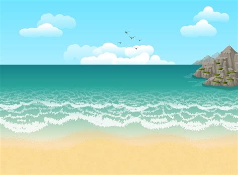 Download Beach, Sea, Sand. Royalty-Free Stock Illustration Image - Pixabay