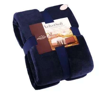 Berkshire Blanket King Oversized Velvet Soft Blanket - QVC.com