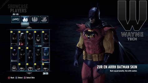 Batman Arkham Knight All Skins! - YouTube