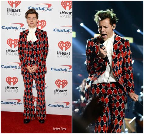 Harry Styles In Gucci – 2017 iHeartRadio Music Festival - Fashionsizzle