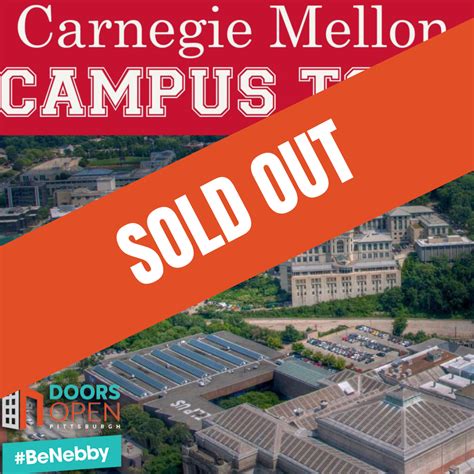 SOLD OUT | Carnegie Mellon Campus Tour — DOORS OPEN Pittsburgh