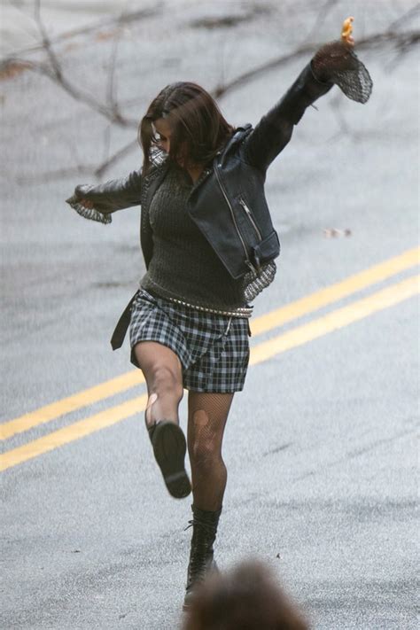 Diane Guerrero Fishnet Tights – Filming ‘Doom Patrol’ in Atlanta | LEGS ...