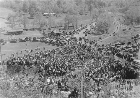 Large Crowd At United Mine Workers Photograph by Bettmann - Fine Art ...