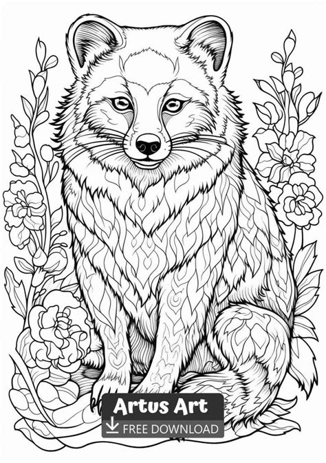 Fisher cat Coloring Page - Free PDF Download Coloring Page. #freedownload #fishercatcoloringpage ...