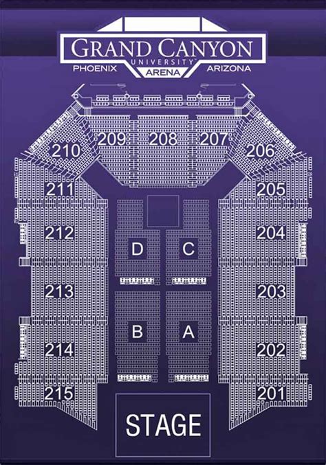 Grand Canyon University Arena Seating Chart - Arena Seating Chart