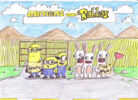 Minions and Rabbids by Finnjr63 on DeviantArt