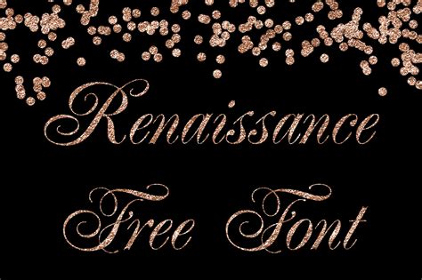 DLOLLEYS HELP: Renaissance Free Font