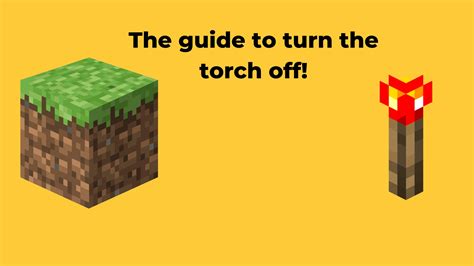 How to turn off a Redstone torch || Minecraft | Gamers