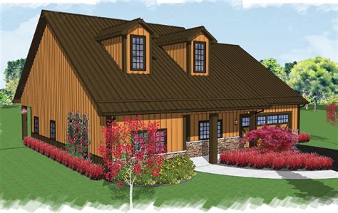 Wick Buildings Barndominium Floor Plans: The Calumet | BuildMyBarndo.com