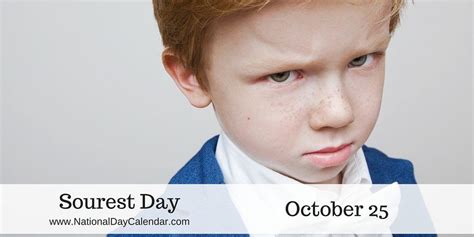 SOUREST DAY - October 25 | National day calendar, October 25, Day