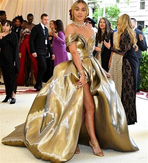 #Jasminesanders for #Metgala2018 | Met gala dresses, Award show dresses ...