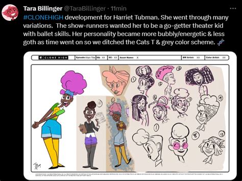 Clone High on Harriet Tubman Design : r/KotakuInAction