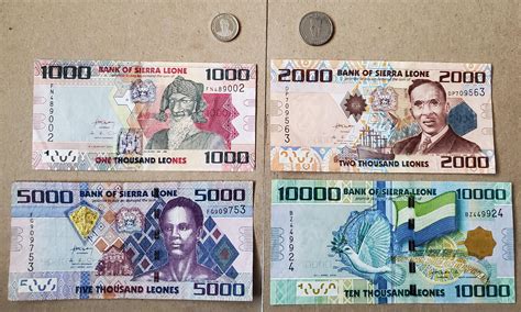 Current Issue Sierra Leonean Leone (SLL) Notes & Coins 🇸🇱 : r/Banknotes