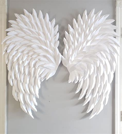 Giant paper angel wings – Artofit