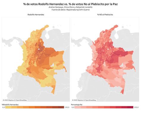 Colombia. Presidential Election 2022 - Electoral Geography 2.0