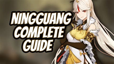 Ningguang DPS & Burst DPS Build & Guide | Genshin Impact - YouTube