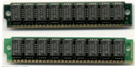 What Is SIMM (Single In-Line Memory Module)? - Technipages