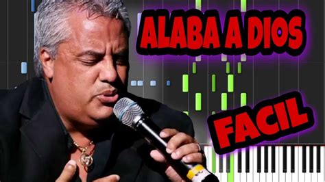 ALABA A DIOS - Danny Berrios - Tutorial Synthesia Piano / facil - YouTube