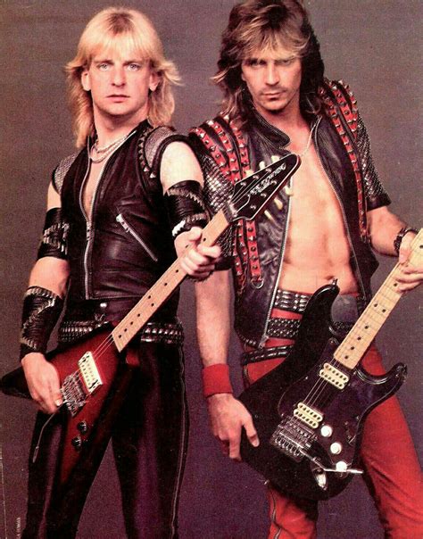 K.K Downing & Gleen Tipton | Judas priest, Heavy metal music, Priest