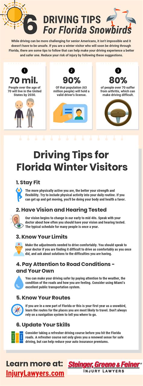 Florida Snowbird Safety Tips: Driving Around Florida | Steinger, Greene ...