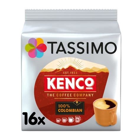 Tassimo Kenco 100% Colombian 16 Coffee Pods - Tesco Groceries