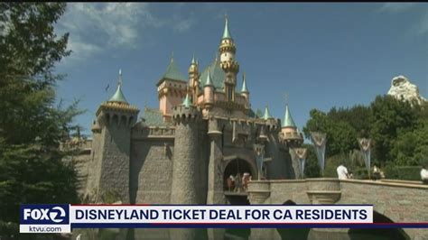 Disneyland ticket deal for California residents - YouTube