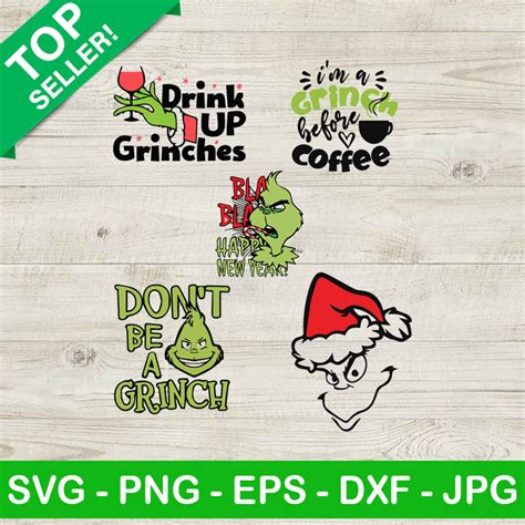 Grinch quotes SVG, Grinch SVg bundle, Grinches Christmas SVG