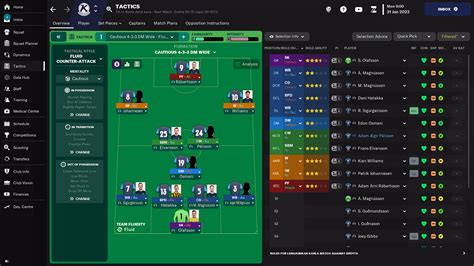 Creating a Unique Tactic in FM23 - Dictate The Game