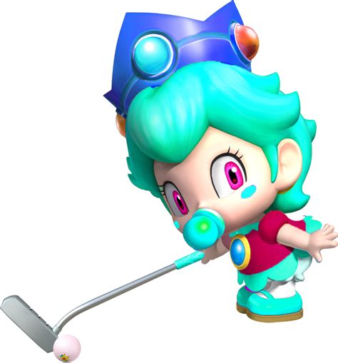 Image - Baby Icy Peach - Paratroopa Golf Island.png | Fantendo ...