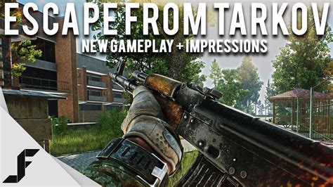 ESCAPE FROM TARKOV - NEW Gameplay + Impressions - YouTube