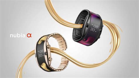 Nubia Alpha Smartwatch With Foldable OLED Display Launched at MWC