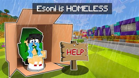 Esoni is HOMELESS in Minecraft! (Tagalog) - Minecraft videos