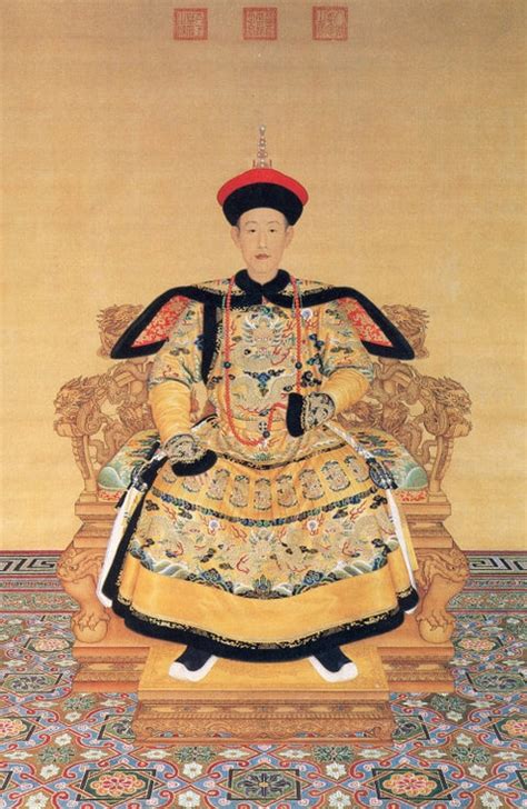 Official Court Portrait of Emperor Qianlong