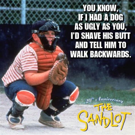 Sandlot | Favorite movie quotes, Movie quotes funny, Funny movies