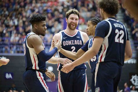 Men's college basketball rankings: Gonzaga moves up to No. 12 in AP Top ...