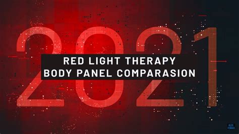 The Best Red Light Therapy Body Panel For 2021 & 2022