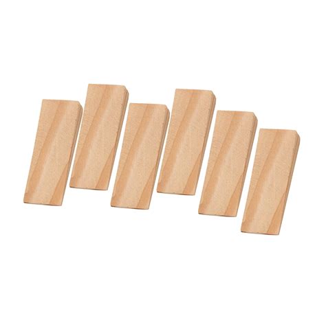 B&Q Wood Door Wedge, Pack of 6 | Departments | DIY at B&Q