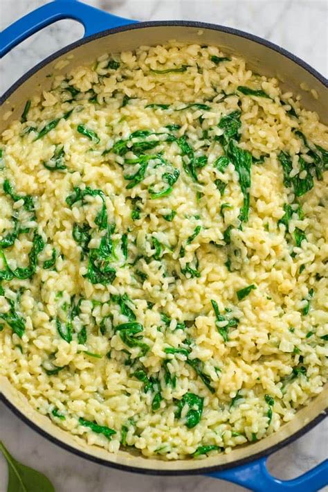 Classic Spinach Risotto Recipe (VIDEO) | COOKTORIA