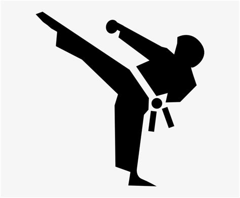 This Free Clipart Png Design Of Karate Icon Clipart Transparent PNG - 576x598 - Free Download on ...