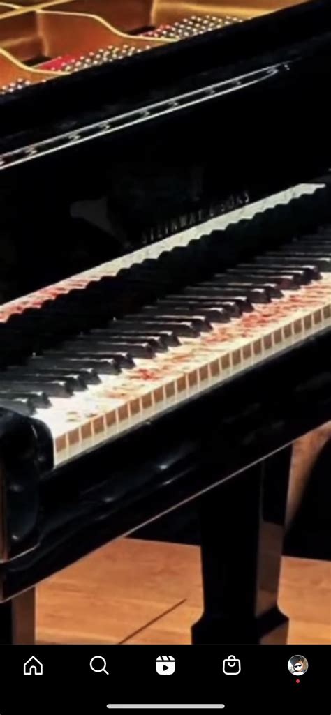 Pianist BLEEDS over piano keys while playing Rachmanioff : r/lingling40hrs